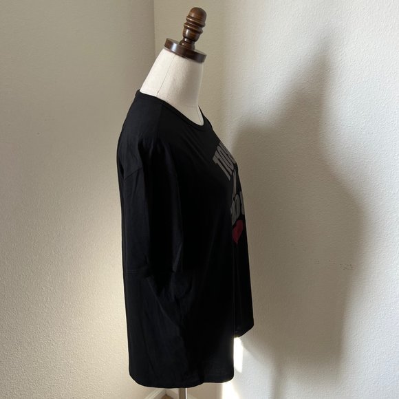 EUC John Varvatos I love Rock N Roll Tee Men's Large Black Cotton - Picture 5 of 9